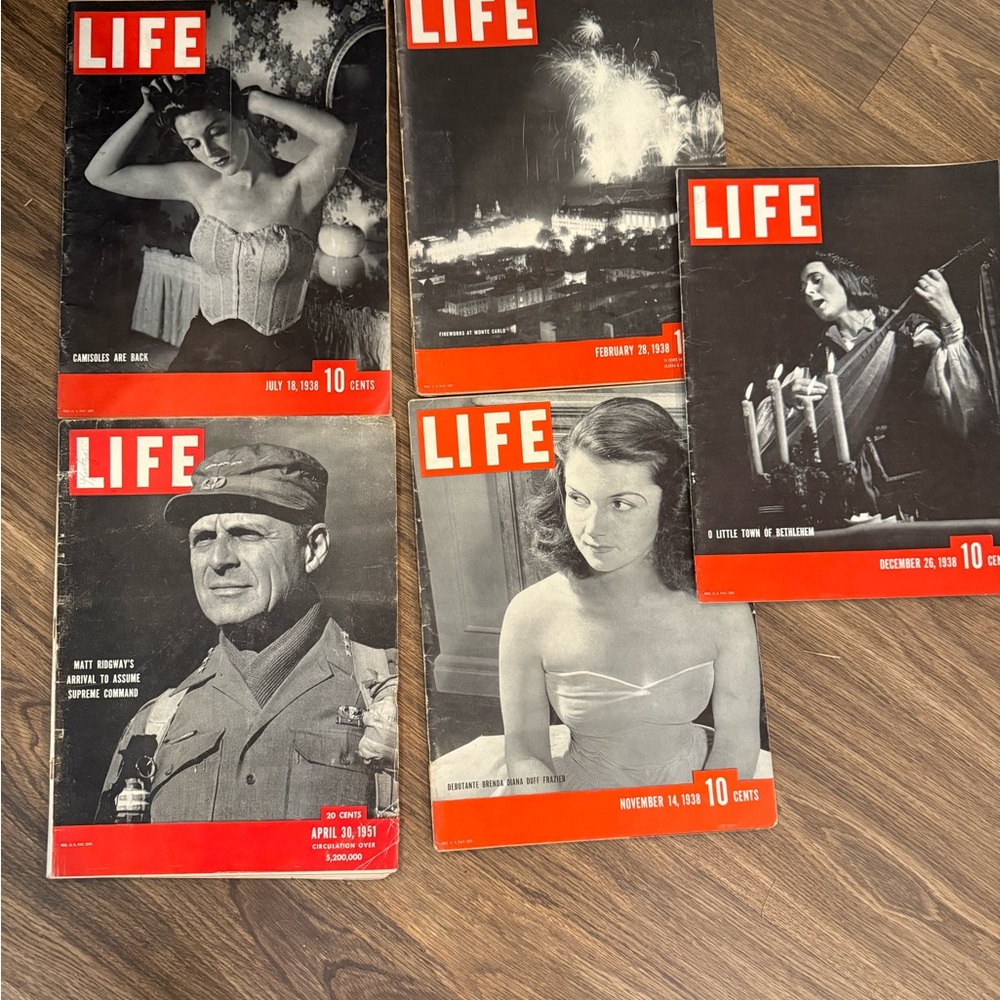 Vintage LIFE Magazine Collection